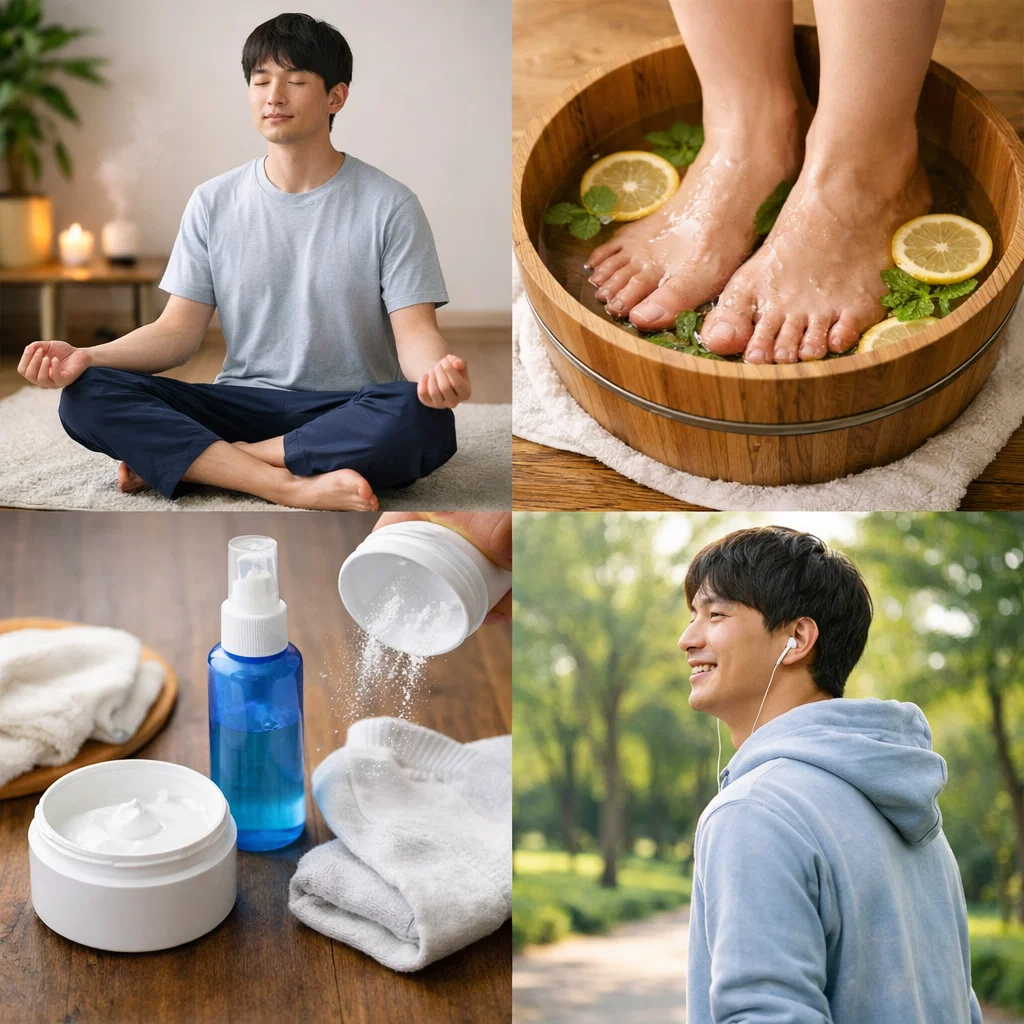 家族に足のにおいを指摘され落ち込んだ時の心を整え対処法が分かる