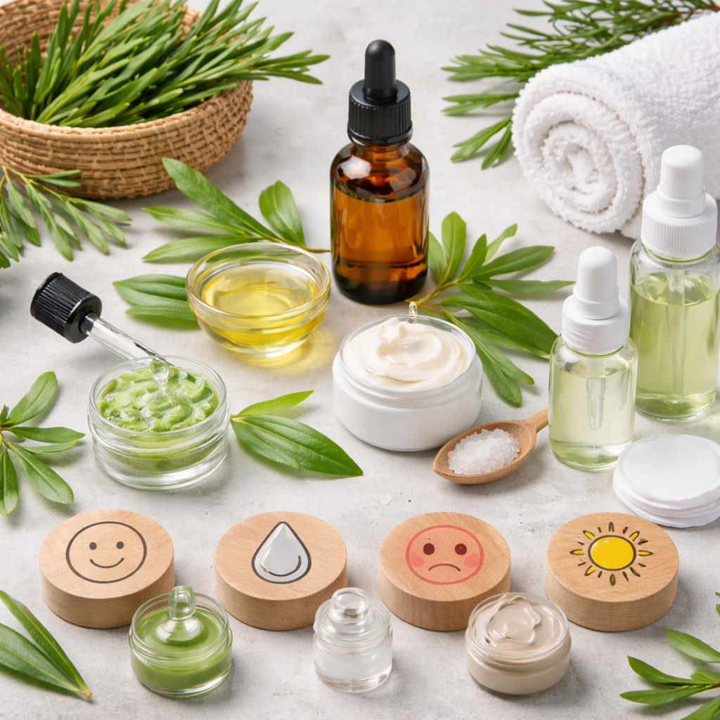 肌負担を抑え効果を高めるティーツリー葉油の併用ルールと肌質別注意点