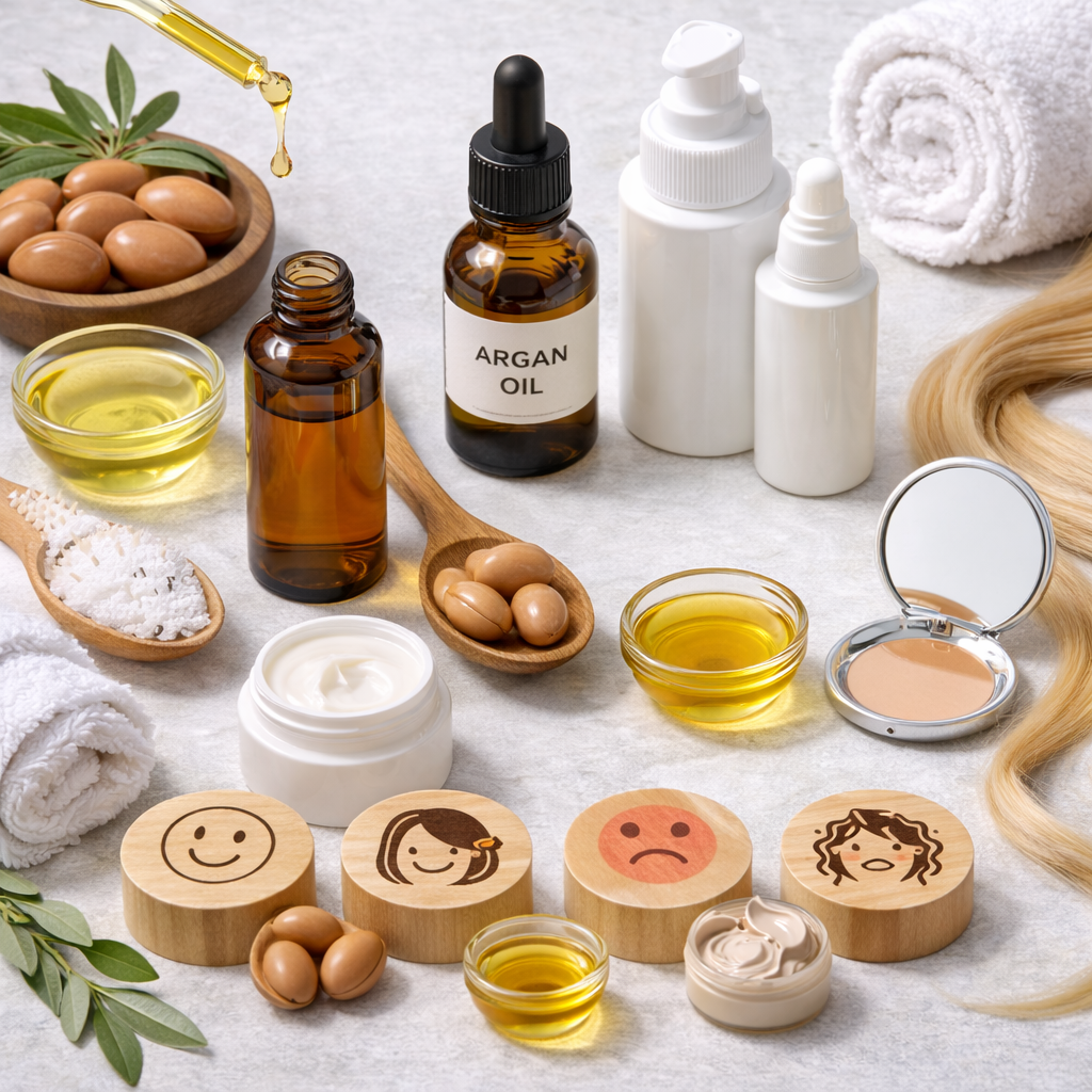 アルガンオイルの併用ルールで肌と髪を失敗せずに健やかに保つ