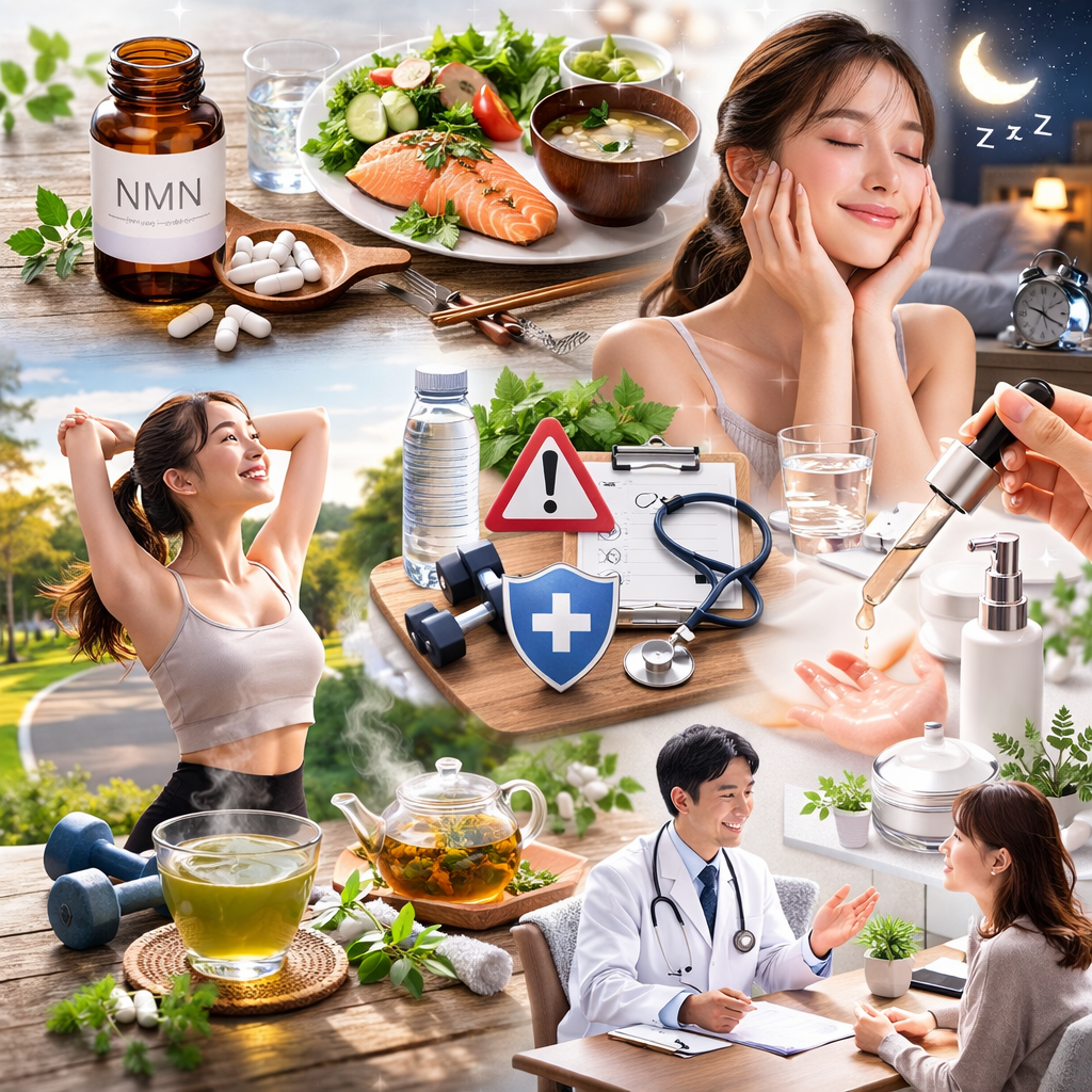 NMNの併用法で肌と体調を健やかに整える実践ガイドと注意点