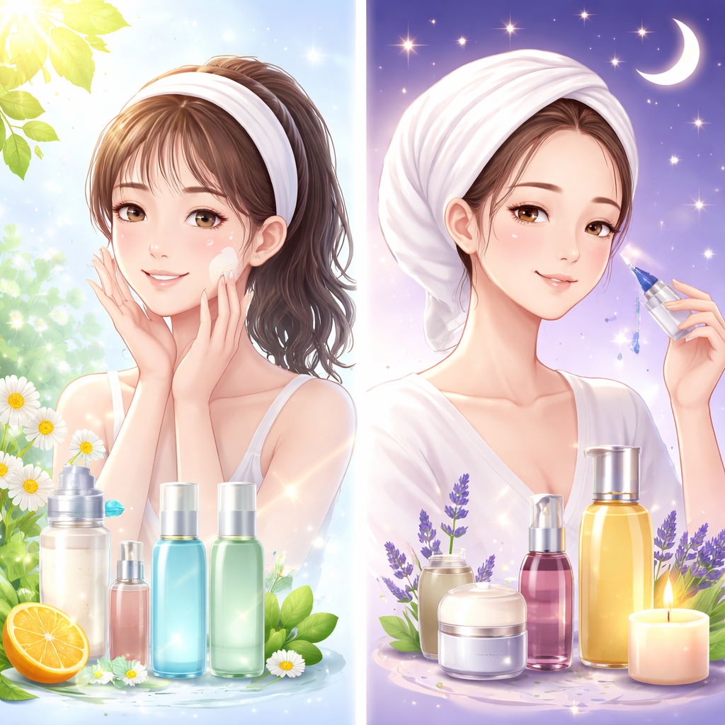 肌質別に整える毎日のスキンケアで朝晩の習慣から悩みを減らし肌を守る