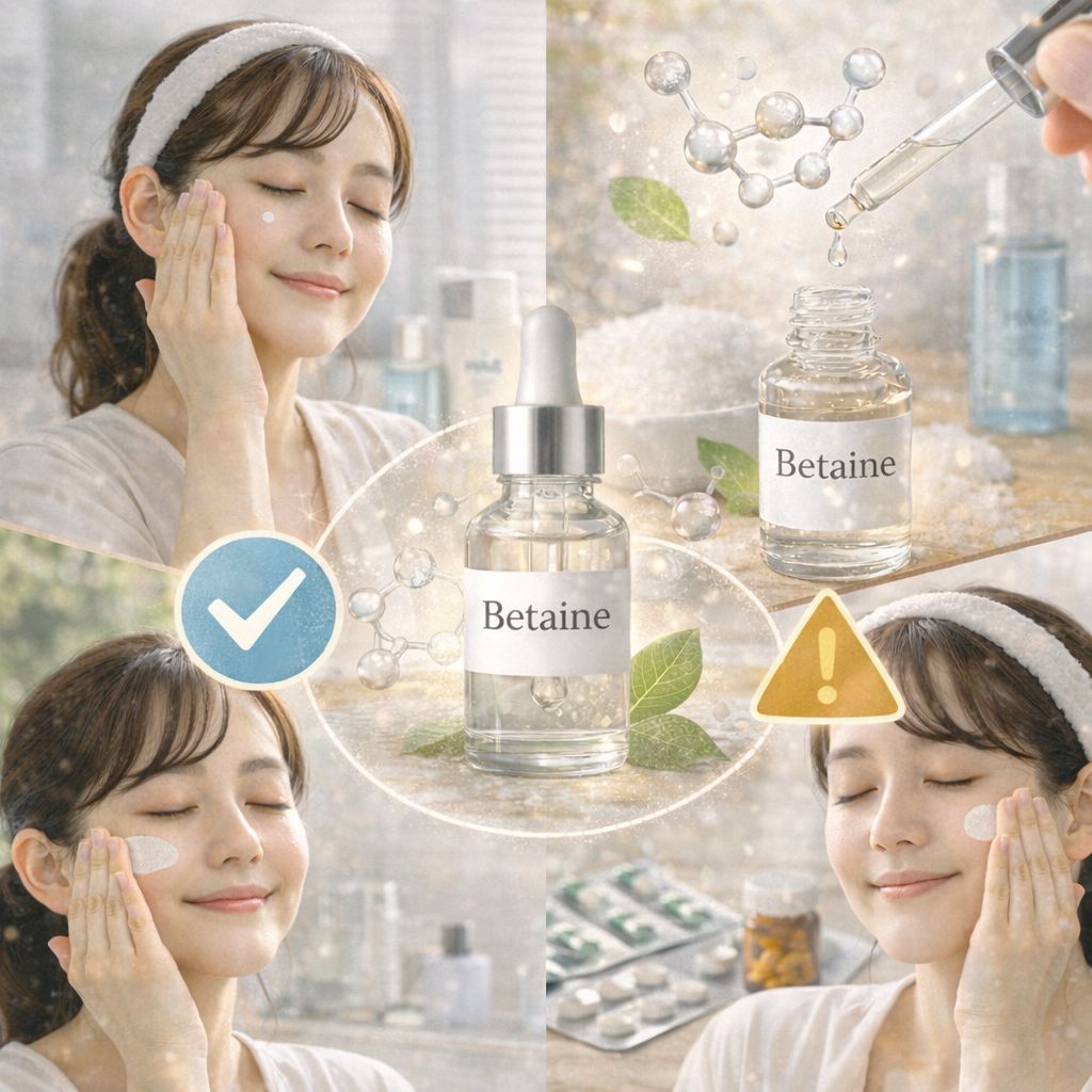 実践で分かるベタインの使い方と相性、注意点が肌ケアに役立つ