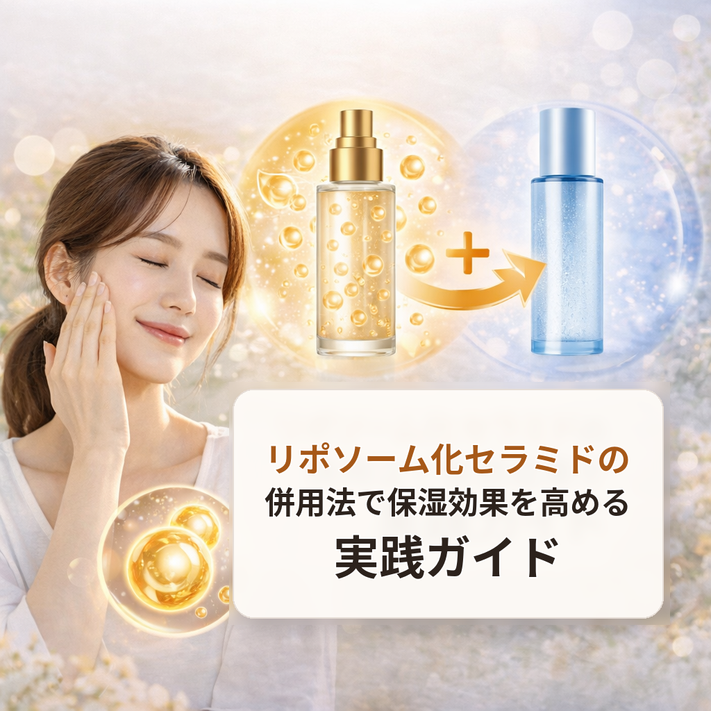 リポソーム化セラミドの併用法で保湿効果を高める実践ガイド