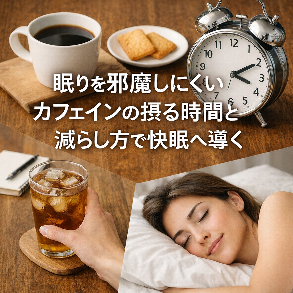 快眠のためのカフェイン管理