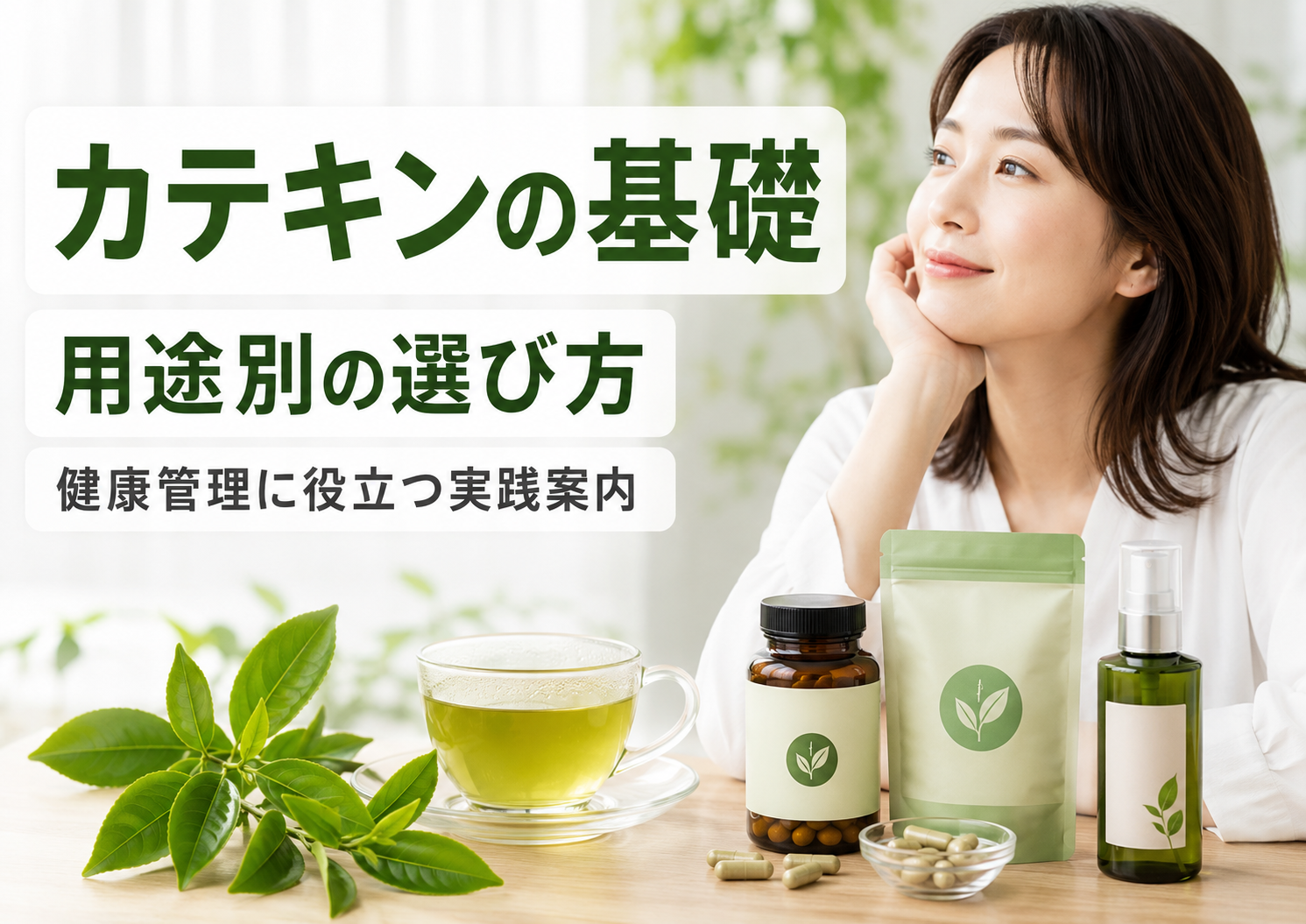 カテキンの基礎と用途別の選び方で健康管理に役立てる実践案内