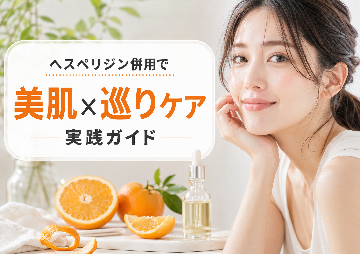 ヘスペリジン併用で美肌と巡りを整える実践ガイドで効果を実感